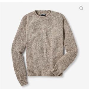 L.L. Bean Men’s Heathered Taupe Crewneck Sweater
